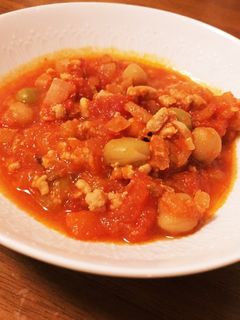 お鍋ひとつで簡単。チリビーンズ-レシピのメイン写真