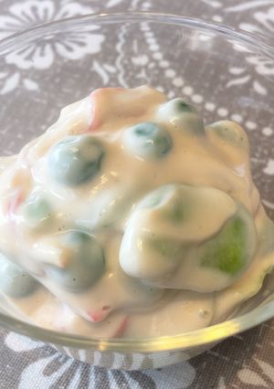 春のお豆で絶品白和え-レシピのメイン写真