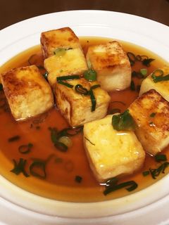 お好み焼き粉で◎揚げ出しあんかけ豆腐-レシピのメイン写真