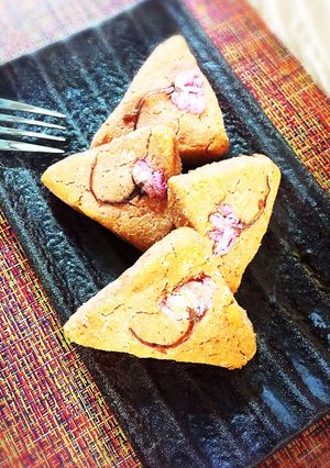 簡単さくらスイーツ♪おからスコーン♡-レシピのメイン写真