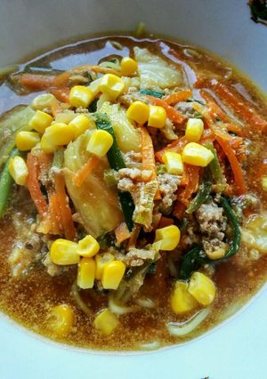 野菜たっぷり☆ごま味噌担々麺-レシピのメイン写真
