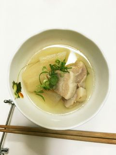 圧力鍋で豚と大根のあっさり煮-レシピのメイン写真