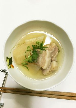 圧力鍋で豚と大根のあっさり煮-レシピのメイン写真
