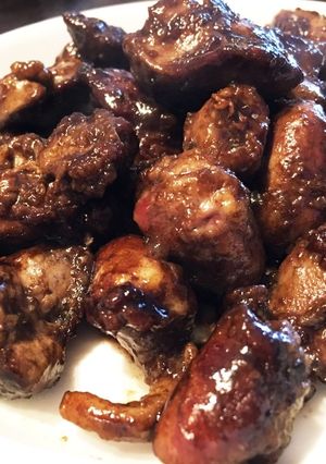 鶏レバーのバルサミコソテー-レシピのメイン写真