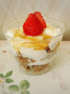 ヨーグルト&フレークの簡単ケーキ-レシピのメイン写真