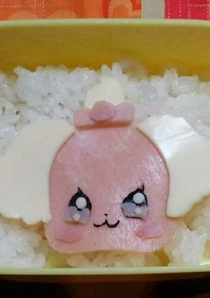 キャラ弁♡プリキュアアラモード　ペコリン-レシピのメイン写真