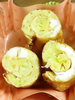 昆布茶で味付け、長ネギ入り卵焼き-レシピのメイン写真
