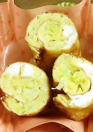 昆布茶で味付け、長ネギ入り卵焼き-レシピのメイン写真