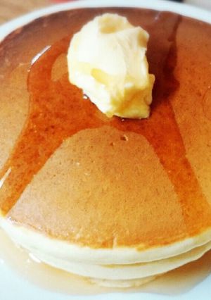 簡単！お家にある材料でホットケーキ-レシピのメイン写真