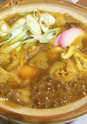 名古屋めし＊カレー煮込みうどん-レシピのメイン写真