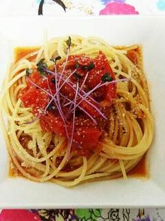 野菜が取れるトマトパスタ-レシピのメイン写真
