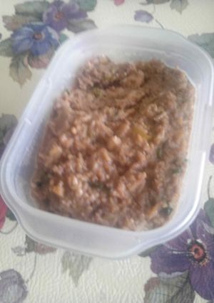 我が家の肉味噌-レシピのメイン写真