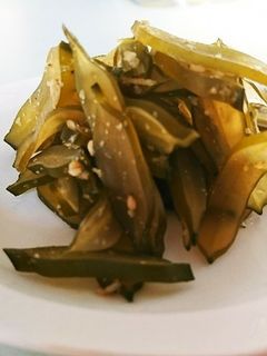 ご飯のおともに☆コリッと茎こぶの佃煮風-レシピのメイン写真