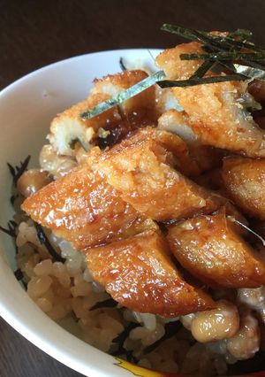 納豆と穴子のご飯-レシピのメイン写真