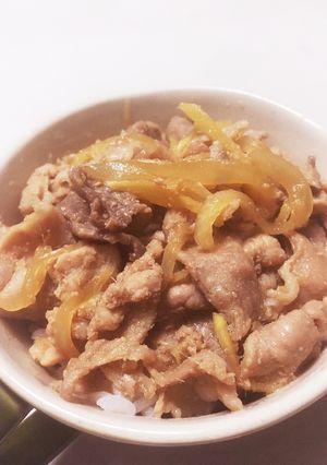 簡単！生姜いっぱいな絶品 豚丼♡-レシピのメイン写真