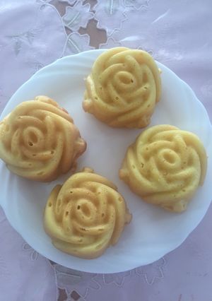 オレンジ香る薔薇のマドレーヌ♡-レシピのメイン写真