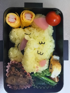 旦那⭐キャラ弁 パオパオ-レシピのメイン写真