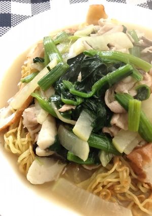 簡単！あんかけパリパリ麺-レシピのメイン写真