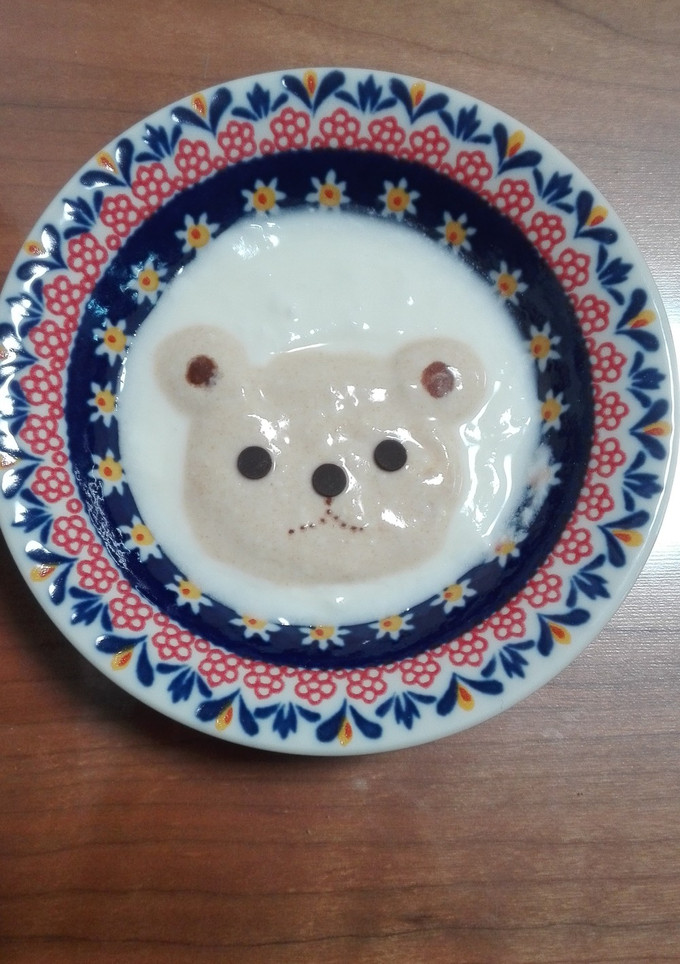 ヨーグルトアート♥くまさん-レシピのメイン写真