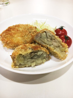 鶏肉と舞茸のコロッケ-レシピのメイン写真