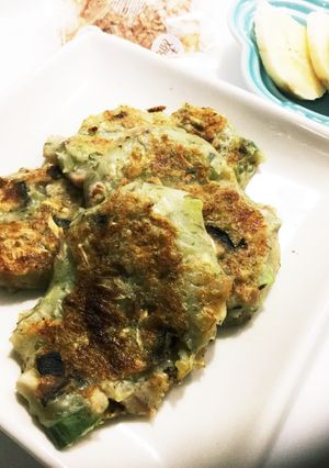 <離乳食後期>具だくさんお好み焼き-レシピのメイン写真