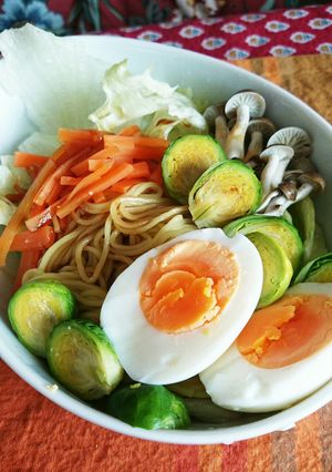 たっぷり野菜のちびつけ麺-レシピのメイン写真