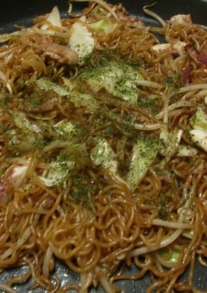 ビール焼きそば-レシピのメイン写真