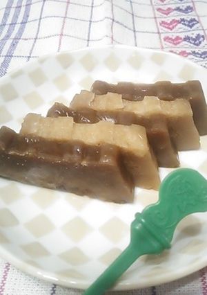 レンジで紅茶ういろう＆コーヒーういろう-レシピのメイン写真