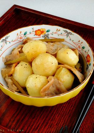 フライパンでカラメる☆塩肉じゃが！-レシピのメイン写真