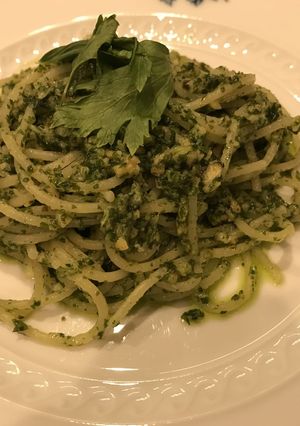 セロリのなんちゃってジェノベーゼ-レシピのメイン写真