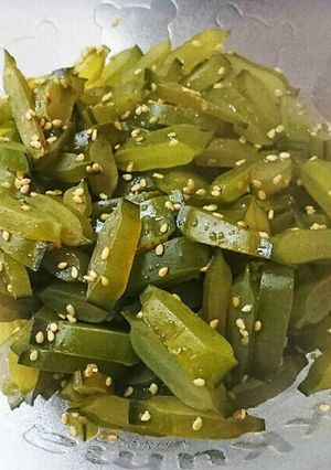 ごま油の風味が最高♪茎わかめの炒め煮-レシピのメイン写真
