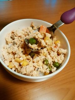 【取り分けごはん】炒り豆腐-レシピのメイン写真