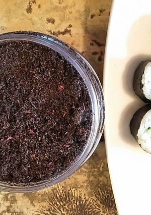 ゆかりで食べる 夏のかっぱ巻き-レシピのメイン写真