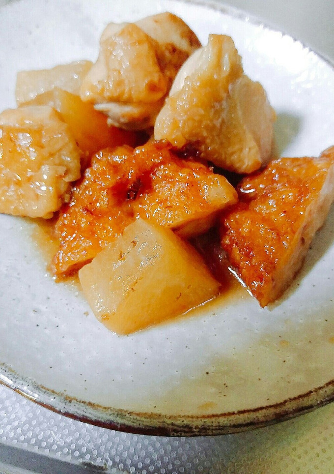 鶏肉と大根の煮物　-レシピのメイン写真
