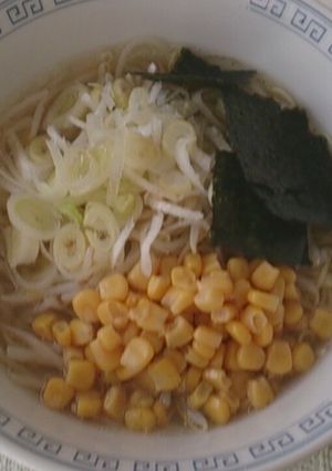 ネギコーンラーメンごま風味-レシピのメイン写真