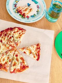20分でできちゃう!スピードピザ-レシピのメイン写真