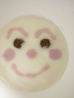 離乳食アート:アンパンマンヨーグルト-レシピのメイン写真