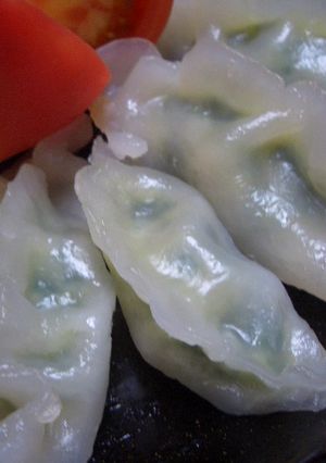 皮が透明、プリプリ　蒸しエビ餃子-レシピのメイン写真