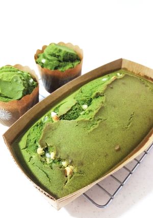 抹茶米粉パウンドケーキ-レシピのメイン写真