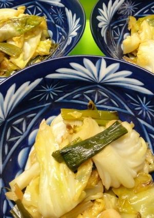 ＊葉玉とキャベツの炒め＊-レシピのメイン写真