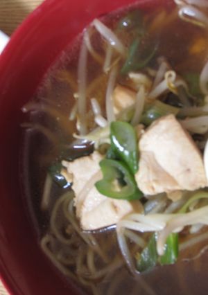 鶏の親子王将ラーメン-レシピのメイン写真