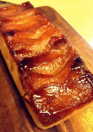 アップルキャラメリゼのパウンドケーキ-レシピのメイン写真