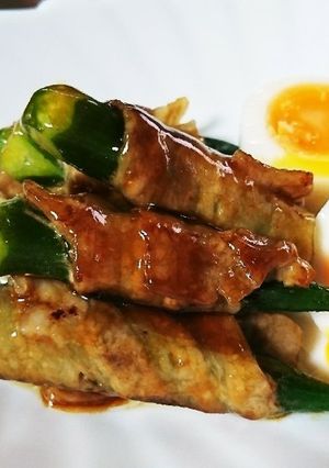 大好き☆おくらの豚肉巻き-レシピのメイン写真