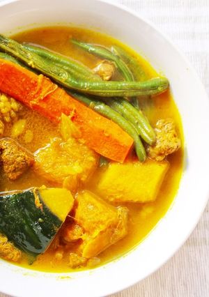 牛すじ、レモンスープカレー-レシピのメイン写真