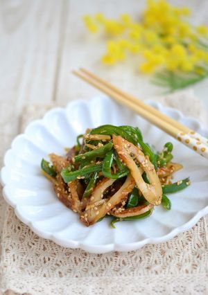 ピーマンと竹輪の生姜醤油炒め【作りおき】-レシピのメイン写真