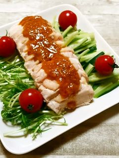 簡単♪胸肉なのにしっとり柔らか棒棒鶏-レシピのメイン写真