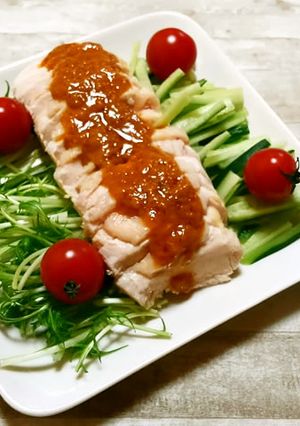 簡単♪胸肉なのにしっとり柔らか棒棒鶏-レシピのメイン写真