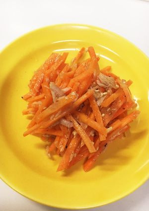 簡単!常備菜!混ぜるだけの人参サラダ-レシピのメイン写真