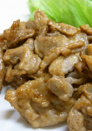 材料２つ！豚肉のオイスターソース炒め-レシピのメイン写真