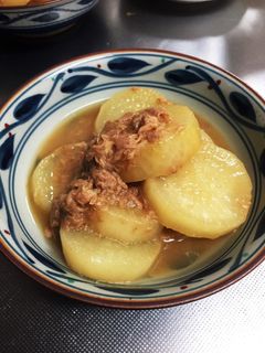 大根とツナの煮物-レシピのメイン写真
